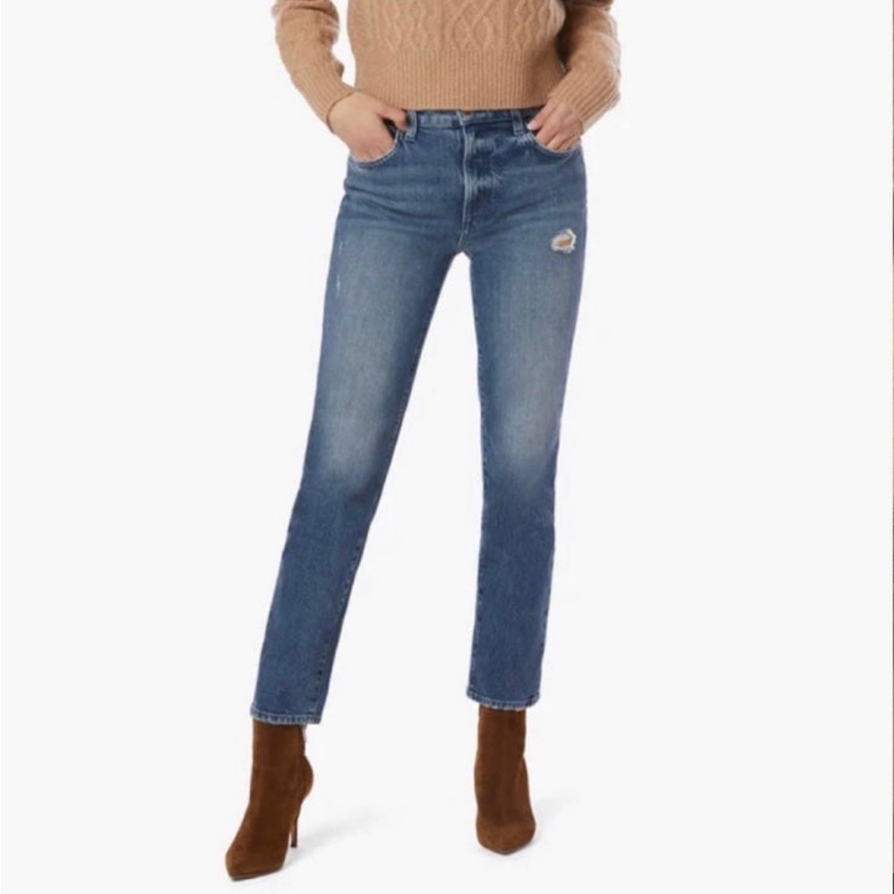 The Erin High Rise Straight Jean - Favorite Daughter